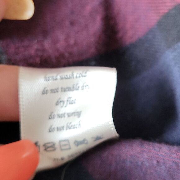 Miami Plaid Button Down Roll Tap Sleeve Shirt Size S - Picture 13 of 13